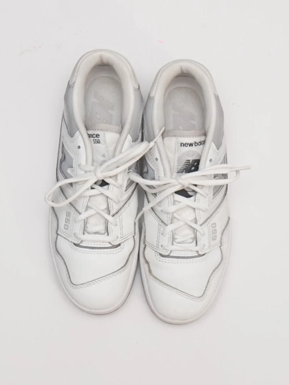 New Balance 550 Shoes 'White Grey' BB550PB1 Men's & GS Size 7.5